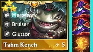 3 STAR TAHM KENCH 1 VS 9 | BEST CARRY EVER | TFT SET 5