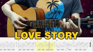 Francis Lai – Love Story. Fingerstyle guitar tabs