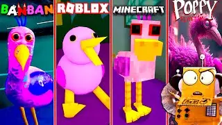 ЭВОЛЮЦИЯ Opila Bird БАНБАН! Garten of Banban, Minecraft, Roblox, Project Playtime