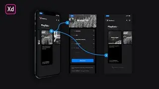 Adobe XD Multiple Interactions Prototype Tutorial