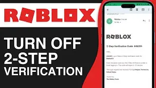 How to TURN OFF 2-Step Verification on Roblox (2024)