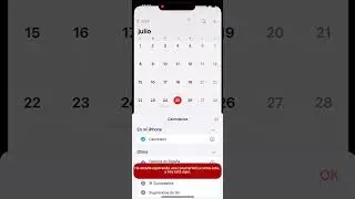 😲🥳Gran Noticia sobre Calendarios iPhone iOS18 