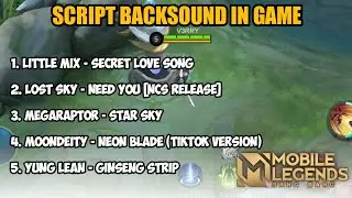 Script Backsound In Game Mobile Legends V24