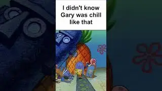 I didn't know you were chill like that gary