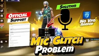 Mic Glitch Problem Solution Free Fire | Mic Glitch Problem Official Solution | Free Fire New Event