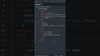 CSS CLAMP: ОПТИМИЗАЦИЯ ТЕКСТА ПОД РАЗНЫЕ УСТРОЙСТВА БЕЗ ЛИШНИХ ХЛОПОТ! 🛠️  