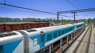 Shatabdi Express Arriving Ludhiana | Train Simulator 2019 | Indian Railways