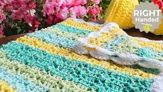 Create a Beautiful Wandering Granny Crochet Blanket the Easy Way!