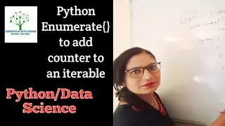 Class 9-Python Enumerate Function, How And Why To Use This | Clear Concept With Live Session