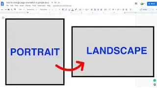 How to Change Page Orientation in Google Docs