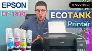 Printing-freedom? Test The Epson Ecotank ET-1810 | Unboxing, Setup & Review