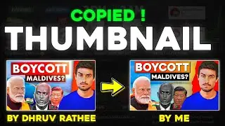 How To Make Thumbnail Like Dhruv Rathee | Build Creators