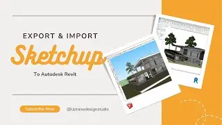 Import SketchUp 3D Model to Revit & Export 3D Model From Revit to Sketchup? | Quick & Easy 💻✔ #Revit