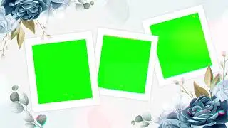 Green Screen Wedding Invitation Free Template | Free Green Screen Template