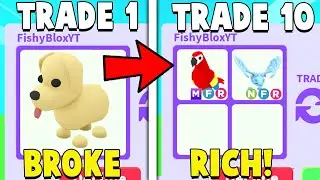 10 *BROKE to RICH* Trades in Adopt Me!