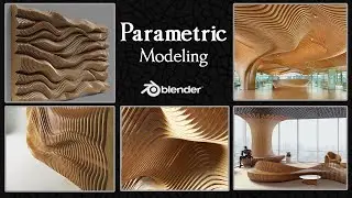 Parametric Design Using Blender Geometry Node