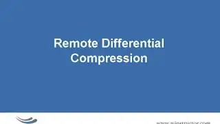 Vista   Remote Differential Compression