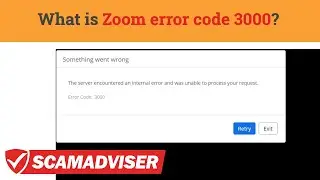 Zoom error code 3000 - what does it mean and how to fix to get to the meeting as fast as possible?