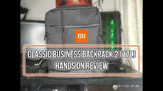 Xiaomi classic business backpack 2 17L hands on review | Best quality in budget