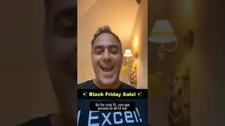 🎉 BLACK FRIDAY SALE🖤 https://courses.myexcelonline.com/courses/1-trial-promo-black-friday-2023⁣⁣⁣⁣