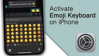 How to Add Emoji Keyboard on iPhone