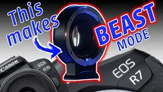 Speedboster is BETTER? For EOS R10, R7, R50, R100 VILTROX EF to RF 0.71x Adepter