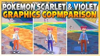 Switch OLED vs Switch CFW vs Emulator Graphics Comparison | Pokémon Scarlet & Violet