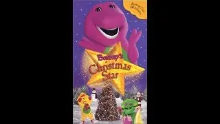 Barney's Christmas Star 2002 VHS