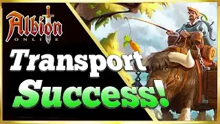 PROFIT! My First Transporting Experience! | Albion Online 2023