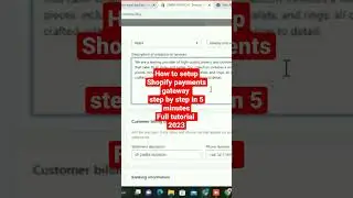 how to set up shopify payment gateway and how to set payment gateway in shopify