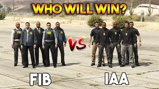 GTA 5 ONLINE : FIB VS IAA (WHO WILL WIN?)