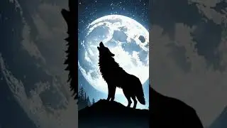 Wolf Howling Creepy