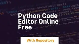 python code editor online free