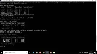 Part 01:Create a Table and Insert value in MySql