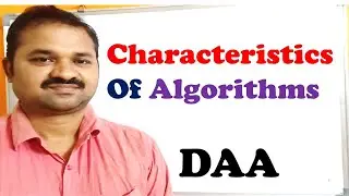 Characteristics of Algorithm