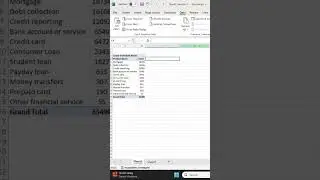 Excel Pivot Table tip no1 #msexcel #exceltips