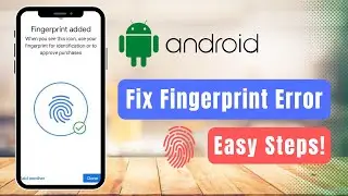 Fix An Error has Occurred with Fingerprint Sensor. Restart your Device