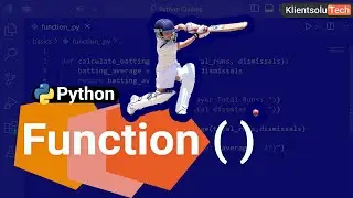 Python Function Tutorial: Create a Function to Calculate Cricket Player's Batting Average