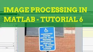 Image Processing in MATLAB Tutorial 6: OCR in Natural Images