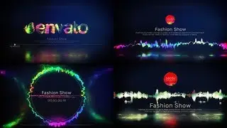 Glitch Music Visualizer | After Effects Template