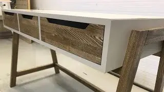 Стол письменный(ясень, мдф)