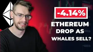 Ethereum: Whales SELLING!! (-4.14% DROP Before Next Move Up?)