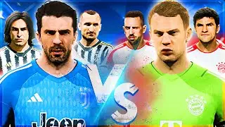 БУФФОН VS НОЙЕР | ПРОТИВОСТОЯНИЕ КОМАНД | ЭКСПЕРИМЕНТ FC 24