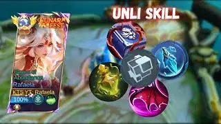 OVER 45% CD REDUCTION RAFAELA || RAFAELA BEST BUILD 2025 || MOBILE LEGENDS