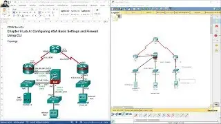 9.3.1.2 Lab - Configure ASA Basic Settings and Firewall Using CLI