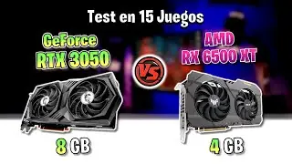 ✅ RX 6500 XT vs RTX 3050 ✅ Test in 15 Games ✅