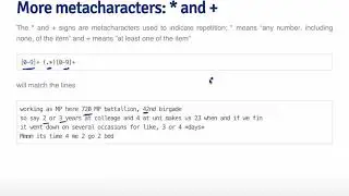 Regular Expressions II   Johns Hopkins University   Coursera