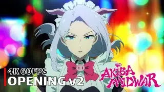 Akiba Maid War - Opening v2 [4K 60FPS | Creditless | CC]