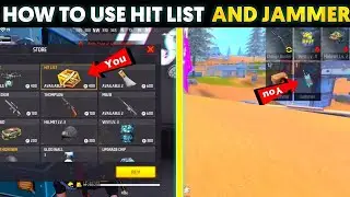 HOW TO USE JAMMER AND HITLIST TAMIL?|NO ONE KNOWS🤬|MUST WATCH|PYROWARRIOR GAMING #freefire #shorts