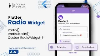 3.5 - Radio Button in Flutter Example - Flutter Crash Course